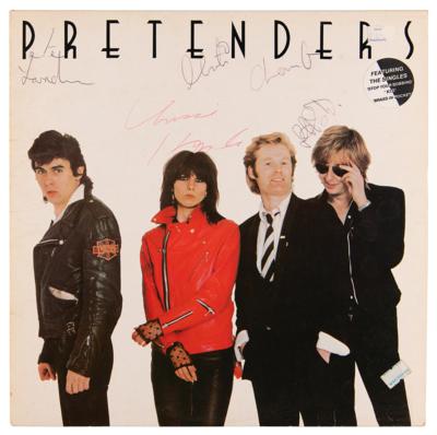 Lot #887 The Pretenders Signed Album - Self-Titled