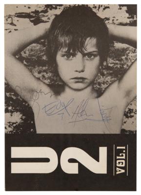 Lot #901 U2 Signed 1983 Japanese Fan Club Magazine