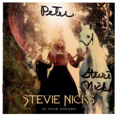 Lot #881 Stevie Nicks Signed CD Booklet - In Your Dreams - Image 1