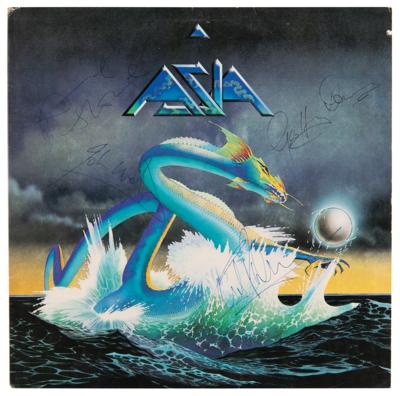 Lot #842 Asia Signed Album - Self-Titled Debut