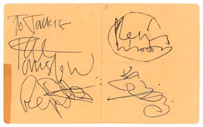 Lot #906 The Who Signatures