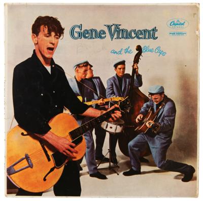 Lot #905 Gene Vincent Signature and Signed Album - Image 2