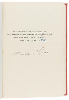 Lot #720 Sinclair Lewis Signed Book - Kingsblood Royal - Image 4