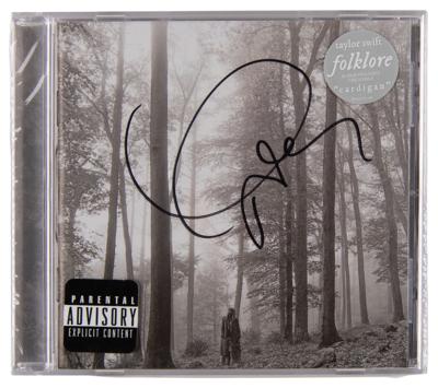 Lot #918 Taylor Swift Signed CD - Folklore