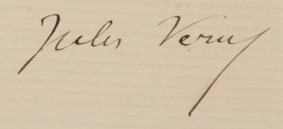 Lot #727 Jules Verne Autograph Letter Signed - Image 2