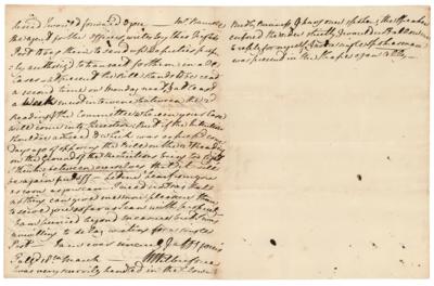 Lot #370 William Wilberforce Autograph Letter Signed - Image 2
