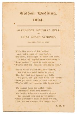 Lot #232 Alexander Graham Bell Signed Check, Handwritten Notebook, and Ephemera - Image 8
