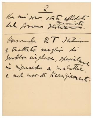 Lot #334 Guglielmo Marconi Handwritten Notes on His Radio Telegraph Research - Image 2