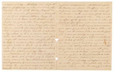 Lot #442 Edward Preble Letter Signed from the USS Constitution on the First Barbary War: "I shall commence an attack on Tripoli" - Image 2