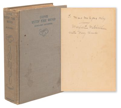 Lot #697 Margaret Mitchell Signed Book - Gone With the Wind (First edition, second printing; June 1936) - Image 1