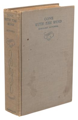 Lot #697 Margaret Mitchell Signed Book - Gone With the Wind (First edition, second printing; June 1936) - Image 3