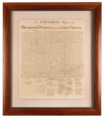 Lot #164 Declaration of Independence Force Print - Image 2