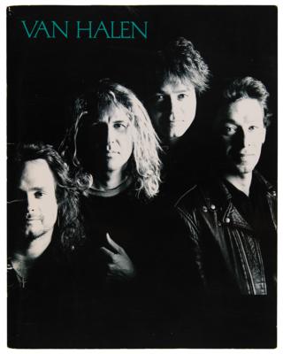 Lot #903 Van Halen Signed 1989 Japanese Tour Program - Image 2