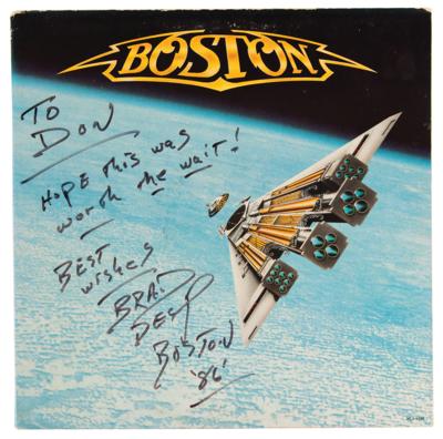 Lot #847 Boston: Brad Delp Signed Album - Third