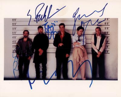 Lot #1077 The Usual Suspects Signed Photograph
