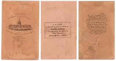 Lot #421 Robert E. Lee, Nathan Bedford Forrest, and Philip H. Sheridan (3) Photographs - Image 2