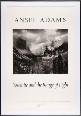 Lot #650 Ansel Adams Signed Poster - Image 3