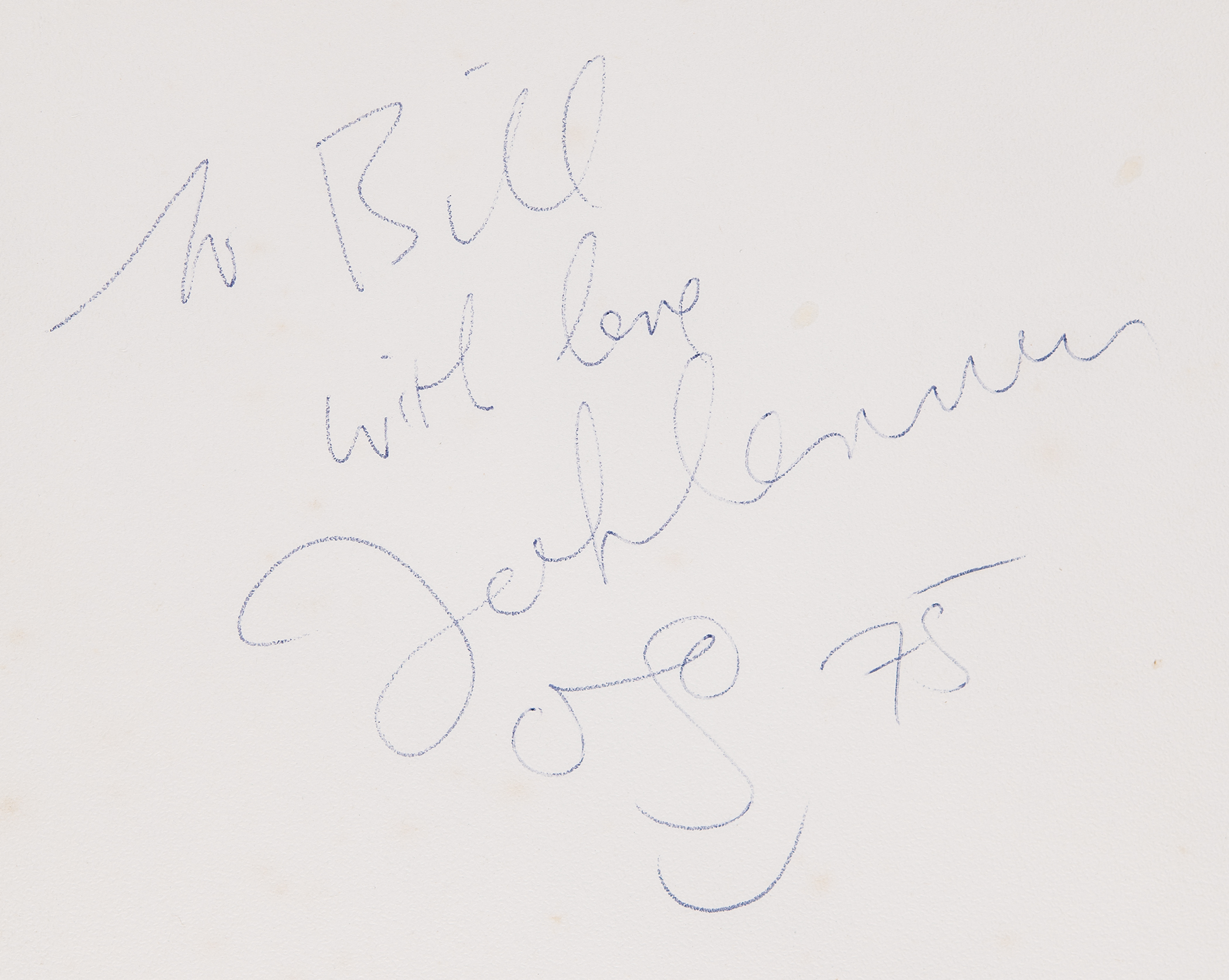 Lot #744 Beatles: John Lennon Signature - Image 2