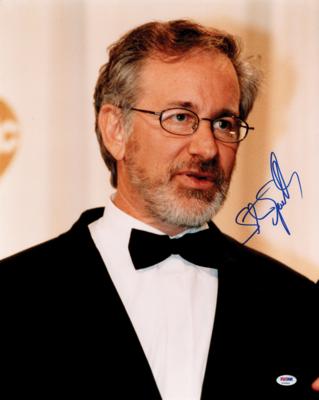 Lot #1060 Steven Spielberg Oversized Signed Photograph - Image 1