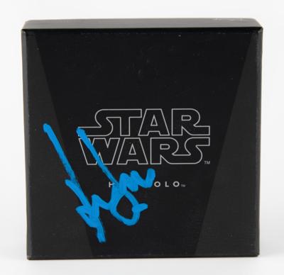 Lot #1065 Star Wars: Harrison Ford Signed Limited Edition Coin Box with Silver Coin - Image 1