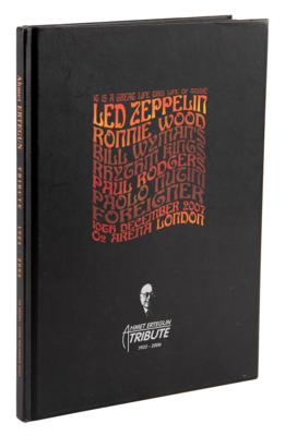 Lot #874 Led Zeppelin: Page, Plant, and Jones Signed Book - Image 1