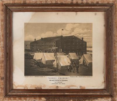 Lot #531 Libby Prison Lithograph by J. L. Barlow (1882) - Image 2