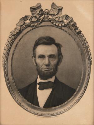 Lot #109 Abraham Lincoln Photogravure by