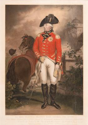 Lot #322 King George III Hand-Colored Engraving by B. Smith/W. Beechey (1804) - Image 2