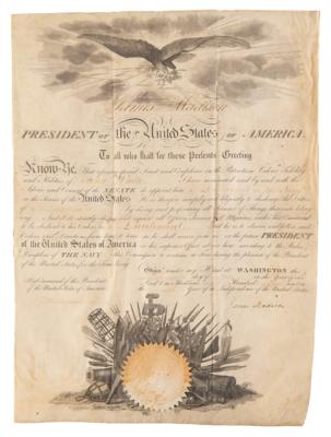 Lot #115 James Madison Document Signed as President - Image 2