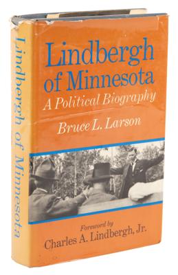 Lot #606 Charles Lindbergh Signed Book - Lindbergh of Minnesota - Image 3