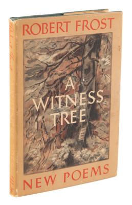 Lot #714 Robert Frost Signed Book - A Witness Tree - Image 3