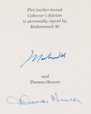 Lot #1095 Muhammad Ali Signed Book - His Life and Times (Ltd. Ed.) - Image 2