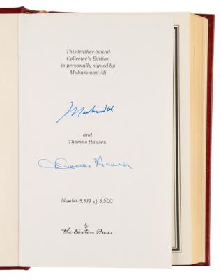 Lot #1095 Muhammad Ali Signed Book - His Life and Times (Ltd. Ed.) - Image 4