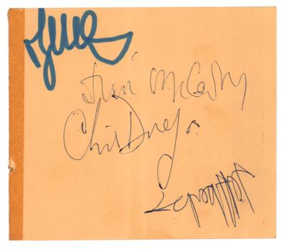 Lot #908 The Yardbirds Signatures - Image 1