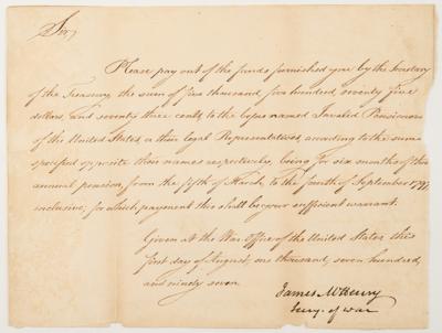 Lot #172 Constitution of the United States Complete Set of Signers (40) with Founding Fathers George Washington, Benjamin Franklin, Alexander Hamilton, and James Madison - Image 66