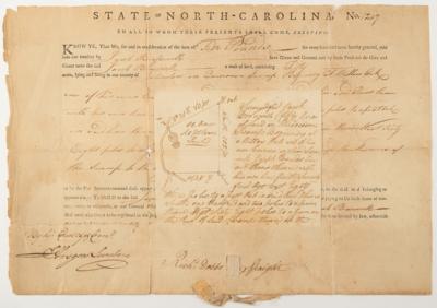 Lot #172 Constitution of the United States Complete Set of Signers (40) with Founding Fathers George Washington, Benjamin Franklin, Alexander Hamilton, and James Madison - Image 90