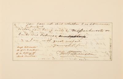 Lot #172 Constitution of the United States Complete Set of Signers (40) with Founding Fathers George Washington, Benjamin Franklin, Alexander Hamilton, and James Madison - Image 93