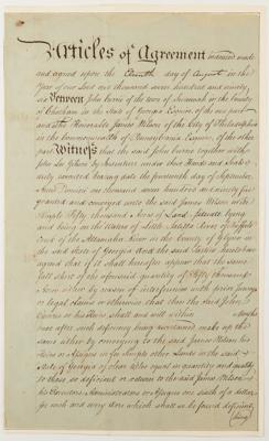 Lot #172 Constitution of the United States Complete Set of Signers (40) with Founding Fathers George Washington, Benjamin Franklin, Alexander Hamilton, and James Madison - Image 95