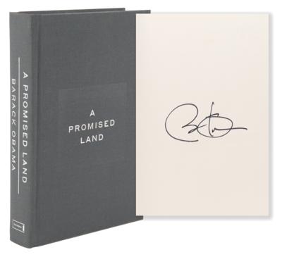 Lot #134 Barack Obama Signed Book -  A Promised