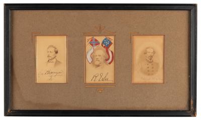 Lot #420 Robert E. Lee and P. G. T. Beauregard (2) Signed Photographs - Image 2