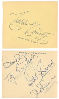 Lot #860 Freddie and the Dreamers Signatures