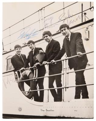 Lot #738 Beatles Signed 'Star Pics' Photograph - Obtained at the Imperial Ballroom on May 11, 1963 - Image 2