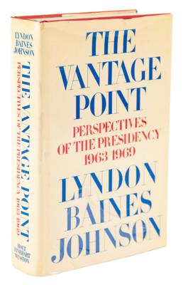 Lot #102 Lyndon B. Johnson Signed Book - The Vantage Point - Image 3