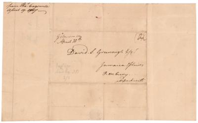 Lot #463 Bunker Hill: Thomas Cogswell Autograph Letter Signed - Image 3