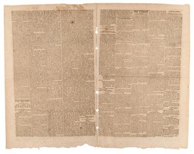 Lot #578 War of 1812: New Hampshire Patriot Newspaper (June 30, 1812) - Image 2