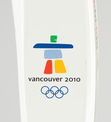Lot #3032 Vancouver 2010 Winter Olympics Torch - From the Collection of IOC Member James Worrall - Image 4