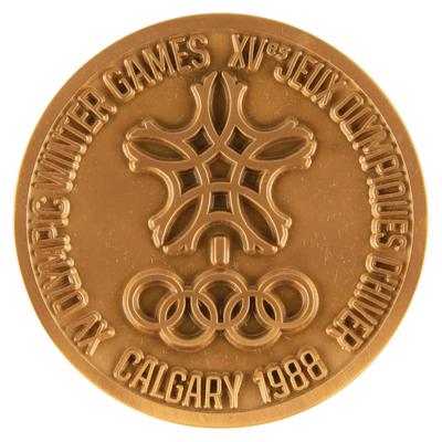 Lot #3145 Calgary 1988 Winter Olympics Collection of (24) Participation and Commemorative Medals - Image 6