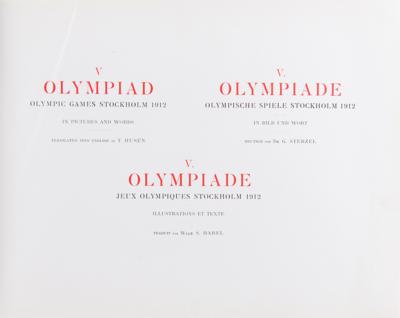 Lot #3247 Stockholm 1912 Olympics Illustrated Report - Image 2