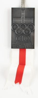 Lot #3220 IOC Session Badge Collection (18), dated from 1957 to 1994 - Image 9