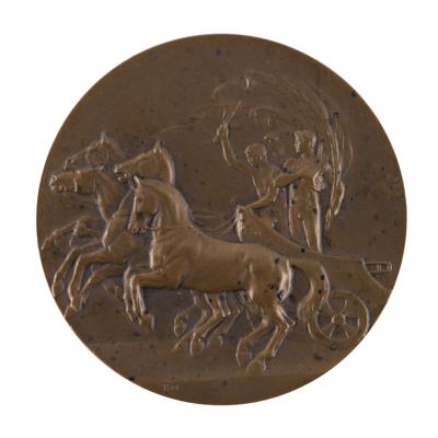 Lot #3118 London 1908 Olympics Bronze Participation Medal - Image 1